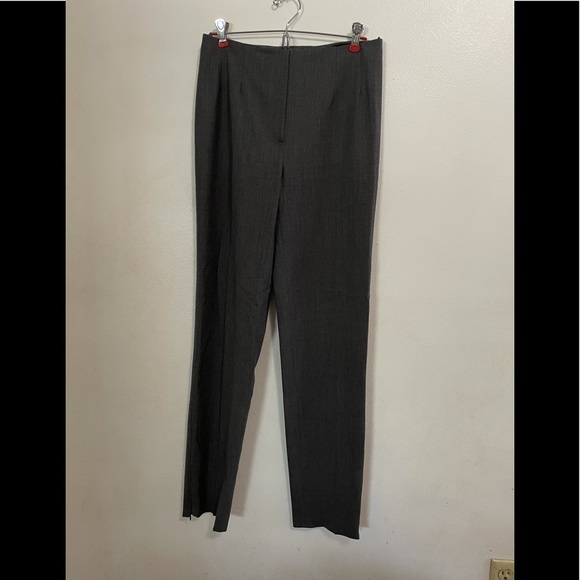 Piazza Sempione Wool Blend Gray Dress Pants EU 44 | Italian Designer Workwear - Picture 1 of 6